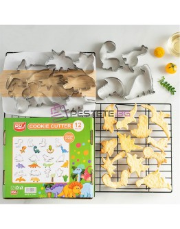 Форми за бисквитки комплект 12бр за печене